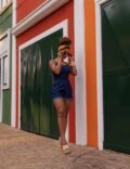 Macacão Shorts - Feminino - GG