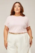 TSHIRT PLUS SIZE LISA ROSA BEBE