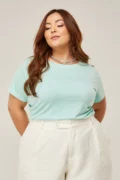 TSHIRT PLUS SIZE LISA VERDE BEBE